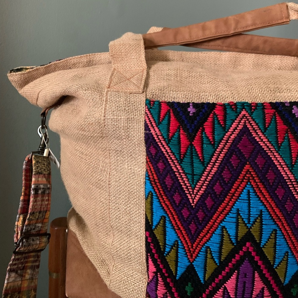 Weekender Bag - NWT Handmade, Fair Trade